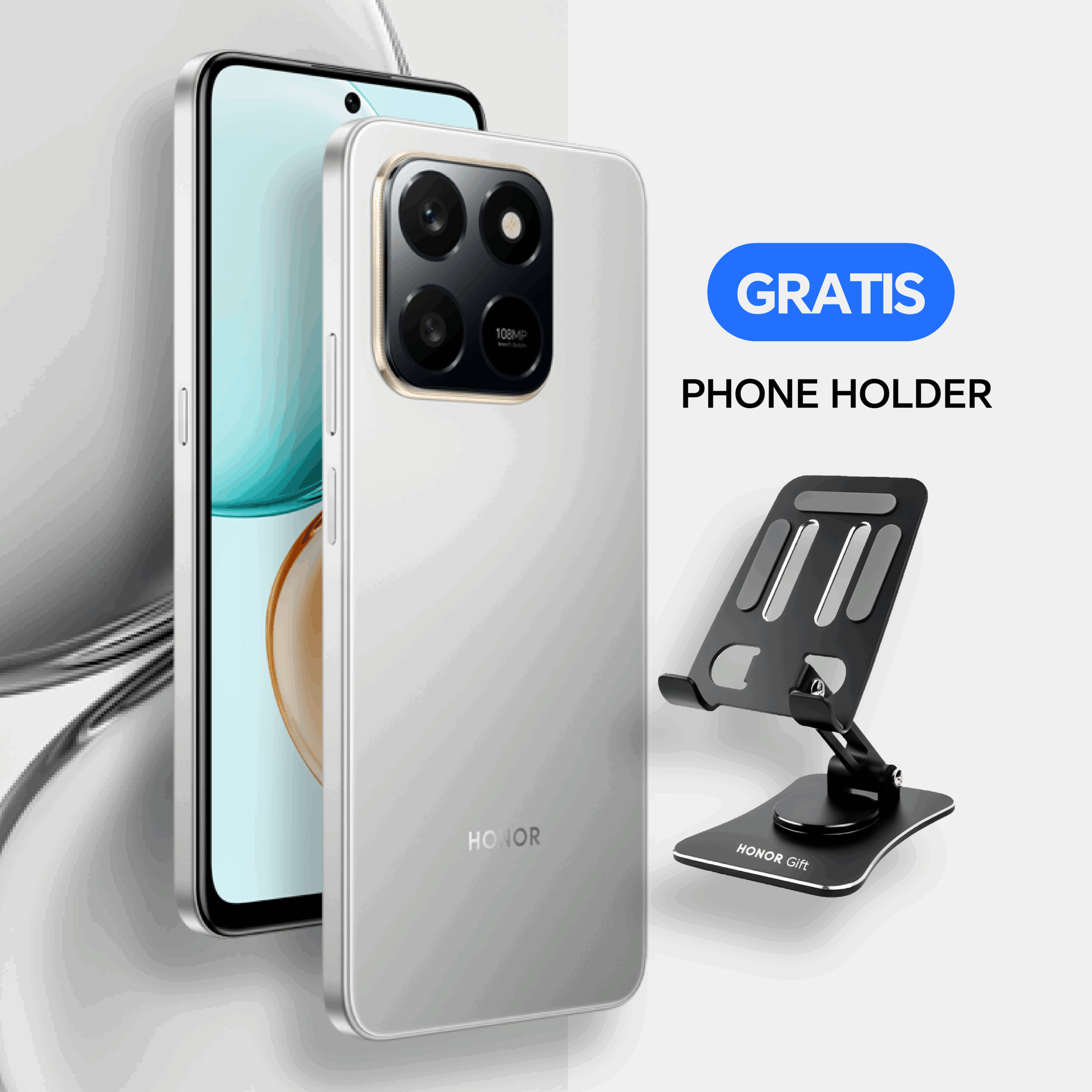 HONOR X7d 8GB+256GB GRATIS Phone Holder